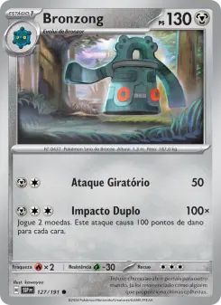 Carta Bronzong da coleção Surging Sparks