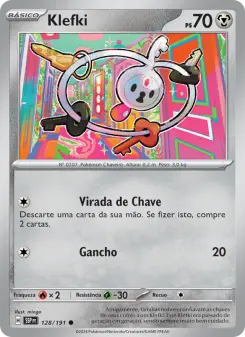 Carta Klefki da coleção Surging Sparks