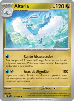 Carta Altaria da coleção Surging Sparks