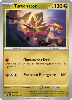 Carta Turtonator da coleção Surging Sparks