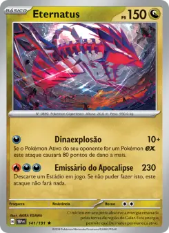 Carta Eternatus da coleção Surging Sparks