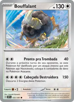 Carta Bouffalant da coleção Surging Sparks