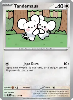 Carta Tandemaus da coleção Surging Sparks