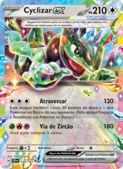 Carta Cyclizar ex da coleção Surging Sparks