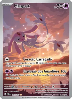 Mesprit 204/191, illustration rare da coleção Surging Sparks