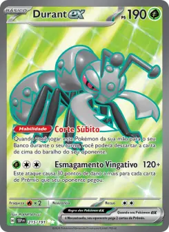 Carta Durant ex da coleção Surging Sparks