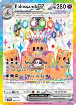 Carta Palossand ex da coleção Surging Sparks