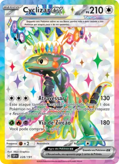 Carta Cyclizar ex da coleção Surging Sparks