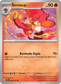 Carta Simisear da coleção Surging Sparks