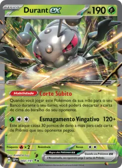 Carta Durant ex da coleção Surging Sparks