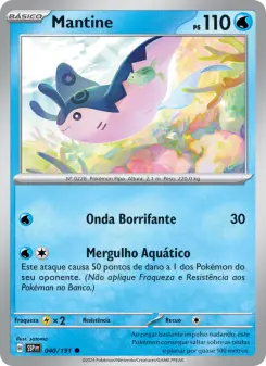 Carta Mantine da coleção Surging Sparks