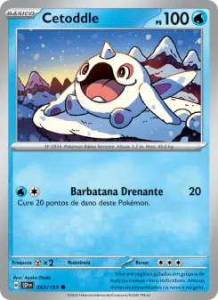 Carta Cetoddle da coleção Surging Sparks