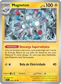Carta Magneton da coleção Surging Sparks