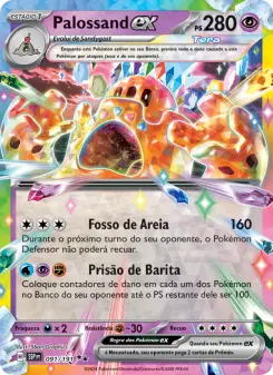 Carta Palossand ex da coleção Surging Sparks
