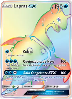 Carta Lapras GX