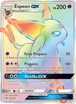 Carta Espeon GX
