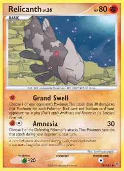 Carta Relicanth