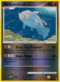 Cartas de Relicanth