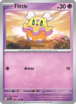 Carta Flittle da coleção Scarlet & Violet