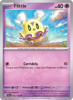 Carta Flittle da coleção Scarlet & Violet