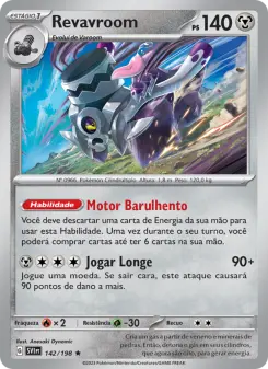 Carta Revavroom da coleção Scarlet & Violet