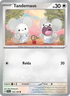 Carta Tandemaus da coleção Scarlet & Violet