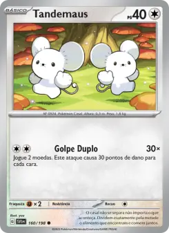 Carta Tandemaus da coleção Scarlet & Violet