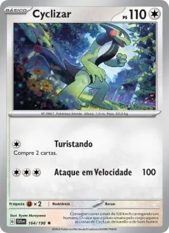 Carta Cyclizar da coleção Scarlet & Violet