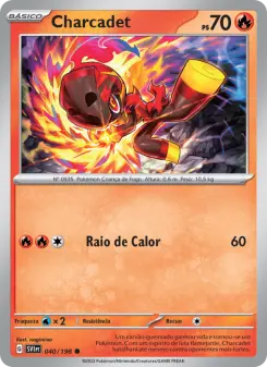 Carta Charcadet da coleção Scarlet & Violet
