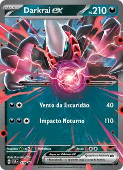 Carta Darkrai ex da coleção SVP Black Star Promos