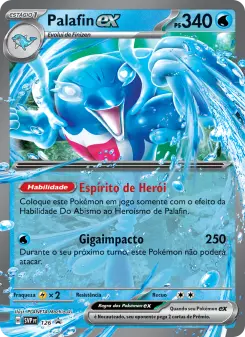 Carta Palafin ex da coleção SVP Black Star Promos