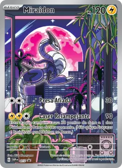 Carta Miraidon da coleção SVP Black Star Promos