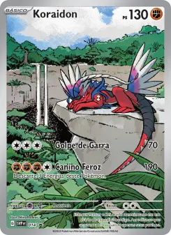 Carta Koraidon da coleção SVP Black Star Promos