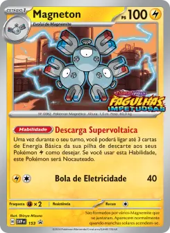 Carta Magneton da coleção SVP Black Star Promos