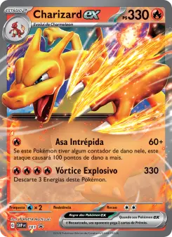 Carta Charizard ex da coleção SVP Black Star Promos