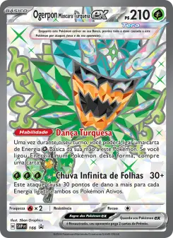Carta Teal Mask Ogerpon ex da coleção SVP Black Star Promos