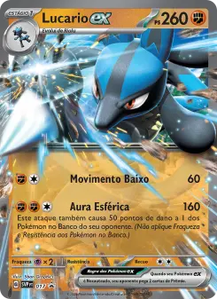 Carta Lucario ex