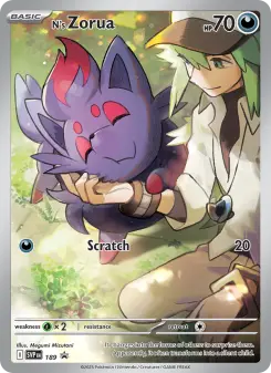 Carta N's Zorua