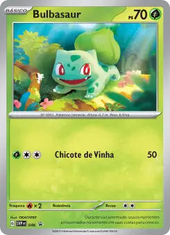 Carta Bulbasaur