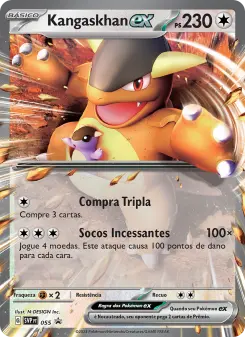 Carta Kangaskhan ex da coleção SVP Black Star Promos