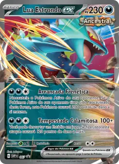 Carta Roaring Moon ex da coleção SVP Black Star Promos