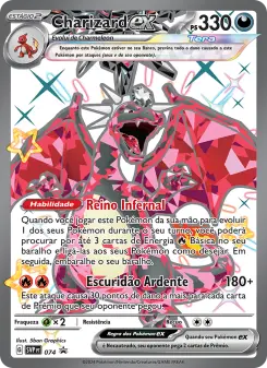 Carta Charizard ex da coleção SVP Black Star Promos