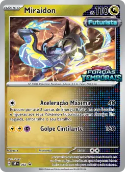 Carta Miraidon da coleção SVP Black Star Promos