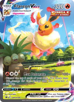 Carta Flareon VMAX