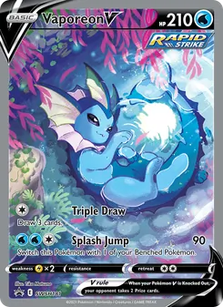 Carta Vaporeon V