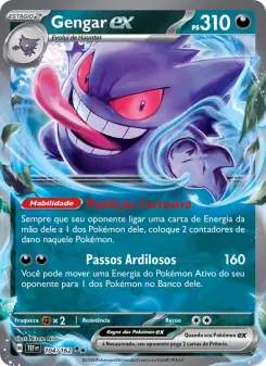 Carta Gengar ex da coleção Temporal Forces