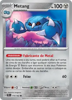 Carta Metang da coleção Temporal Forces