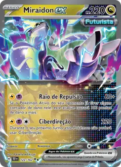 Carta Miraidon ex da coleção Temporal Forces