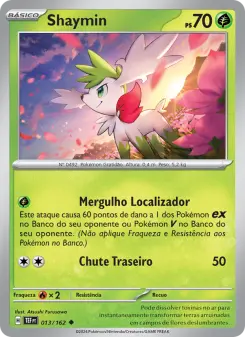 Carta Shaymin da coleção Temporal Forces