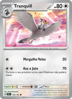 Carta Tranquill da coleção Temporal Forces